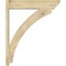 Ekena Millwork Thorton Slat Rough Sawn Outlooker, Douglas Fir, 8"W x 38"D x 46"H OUT08X38X46THR06RDF - alternate 4